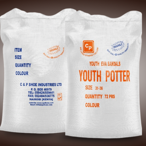 Shoe bags Woven Polypropylene Sacks Manufacturer in Kenya